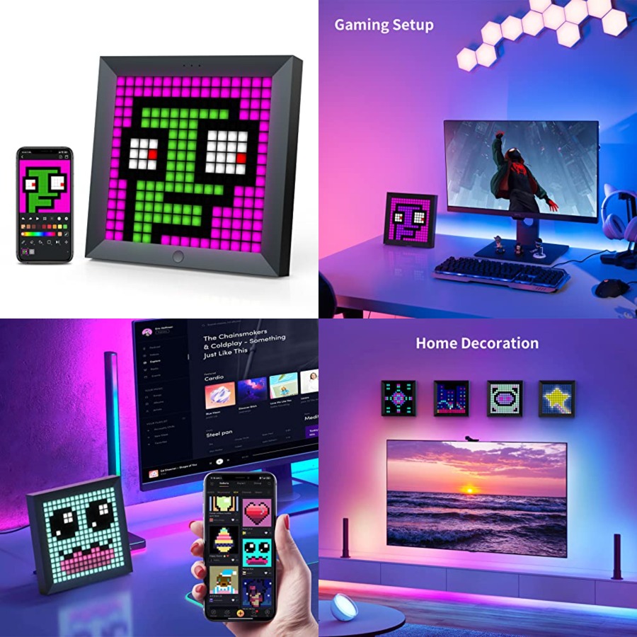 Pc Gaming Desk - LED Pixel Display Paneel Geschikt voor