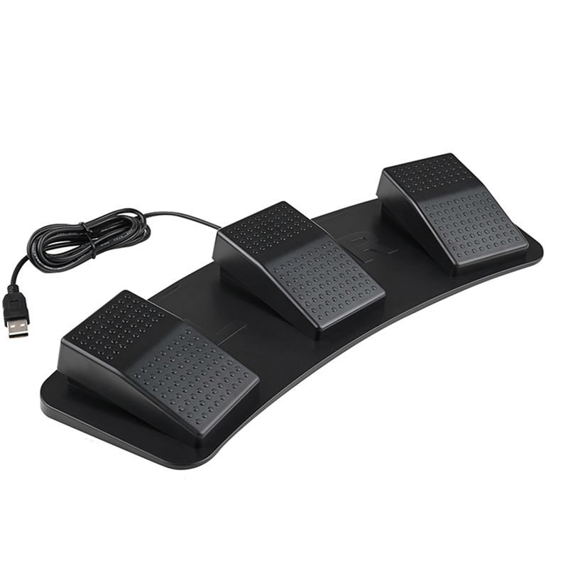 Usb Foot Pedal Gaming - A13E-USB Drievoudige Voetschakelaar Controller Toets Aangepast