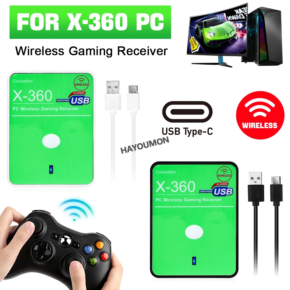 Pc Gaming Xbox - Draadloze Gaming Ontvanger USB Controller Gamepad