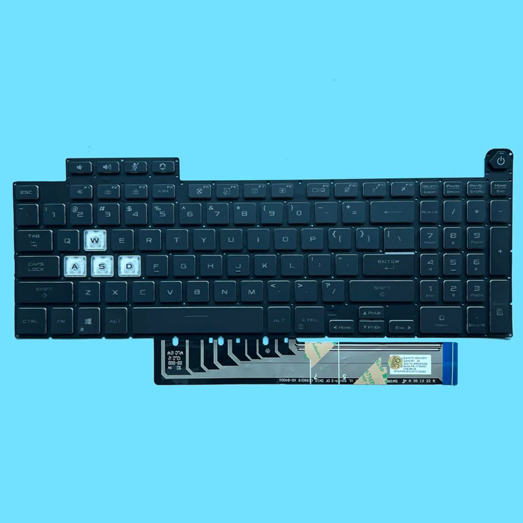 Pc Gaming Asus - XIN-Russisch-US RGB Backlit Laptop Toetsenbord Voor