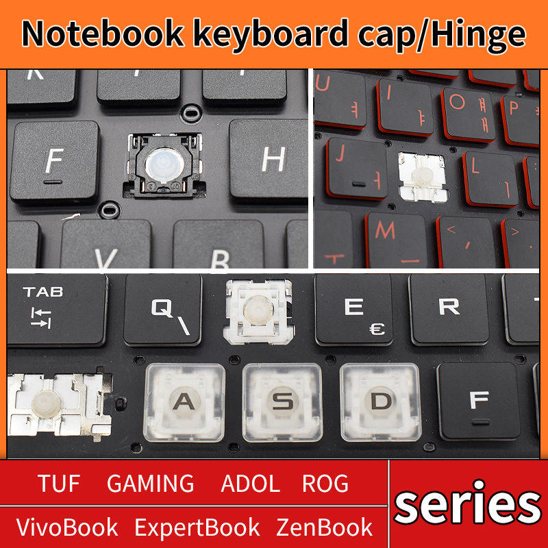 Pc Gaming Asus - Vervanging Keycap Key Cap Rubber Schaar