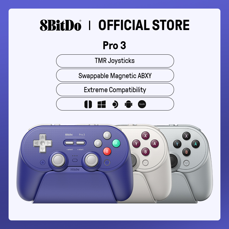 Pc Gaming Second - 8BitDo Pro 3 draadloze gamingcontroller voor