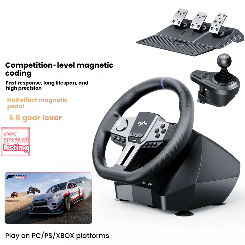 PXN V9 Gen2 Race-stuurwiel 270 - Pc Gaming Xbox recensie en prijs
