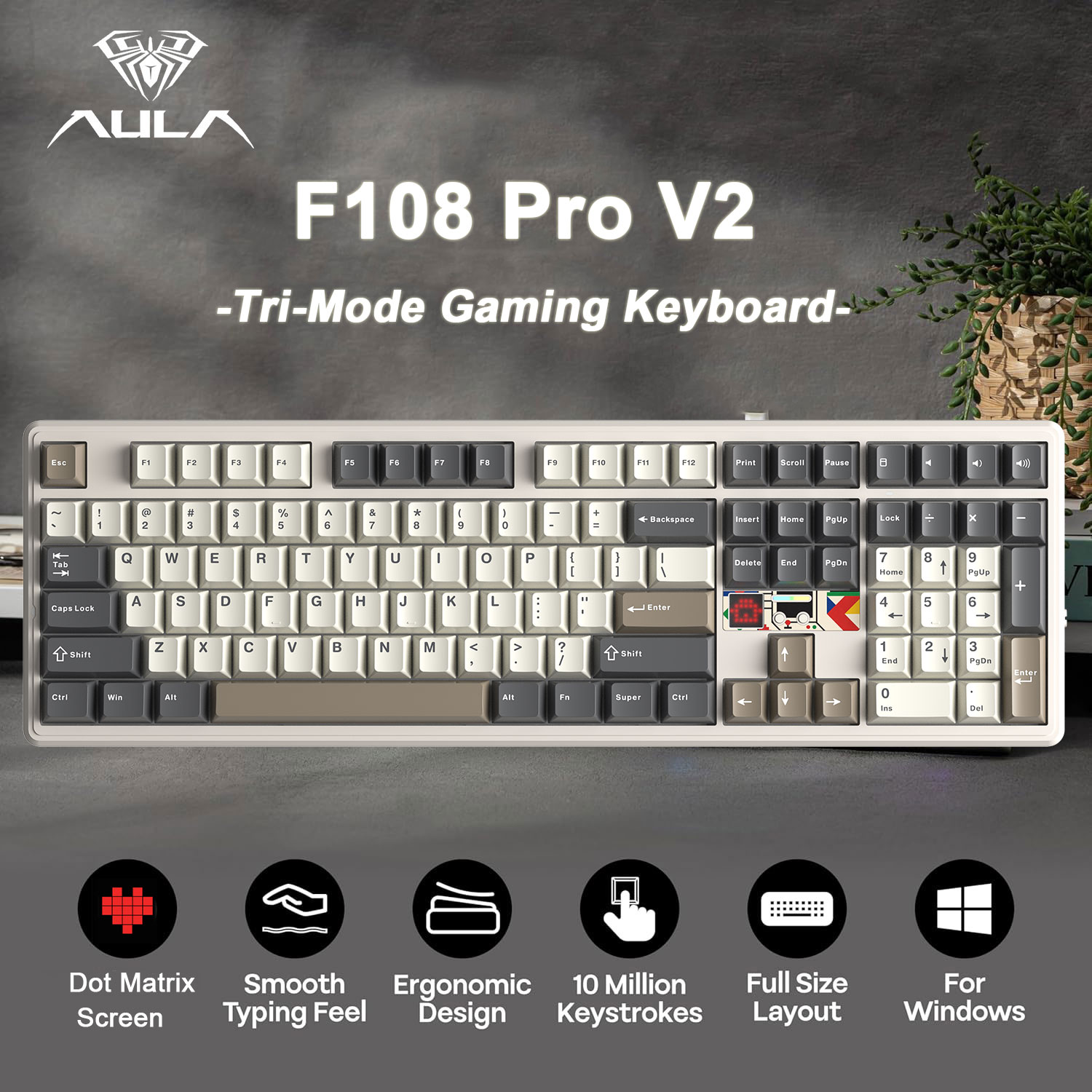 AULA F108 Pro V2 100% mechanis - Pc Gaming Uk recensie en prijs