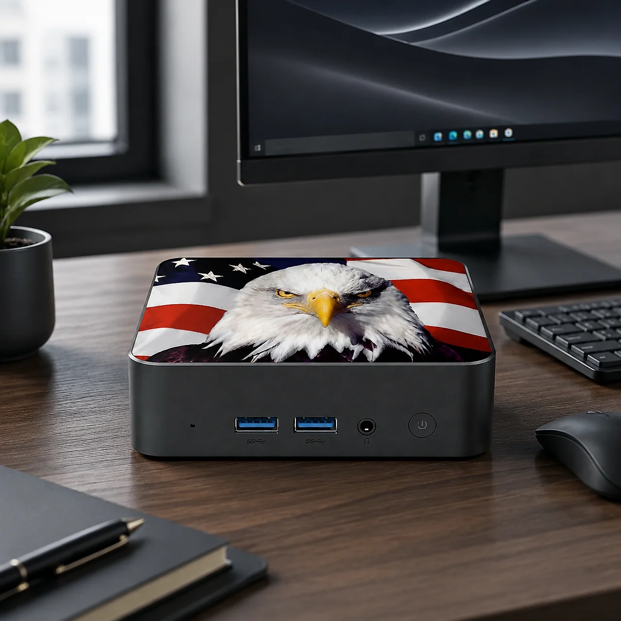 Slanke Canada Flag Mini Deskto - Pc Gaming Desktop recensie en prijs