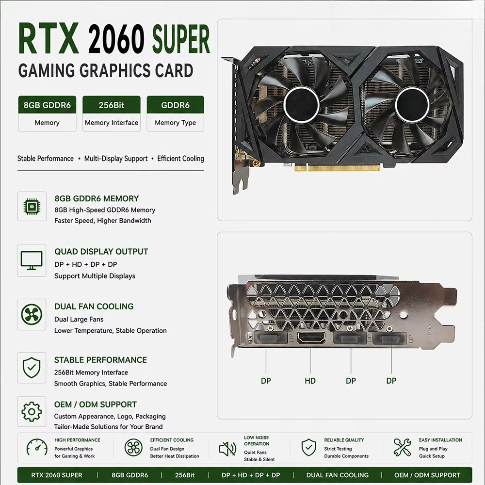 Grafische kaart RTX 2060 Super - Pc Gaming Rtx recensie en prijs
