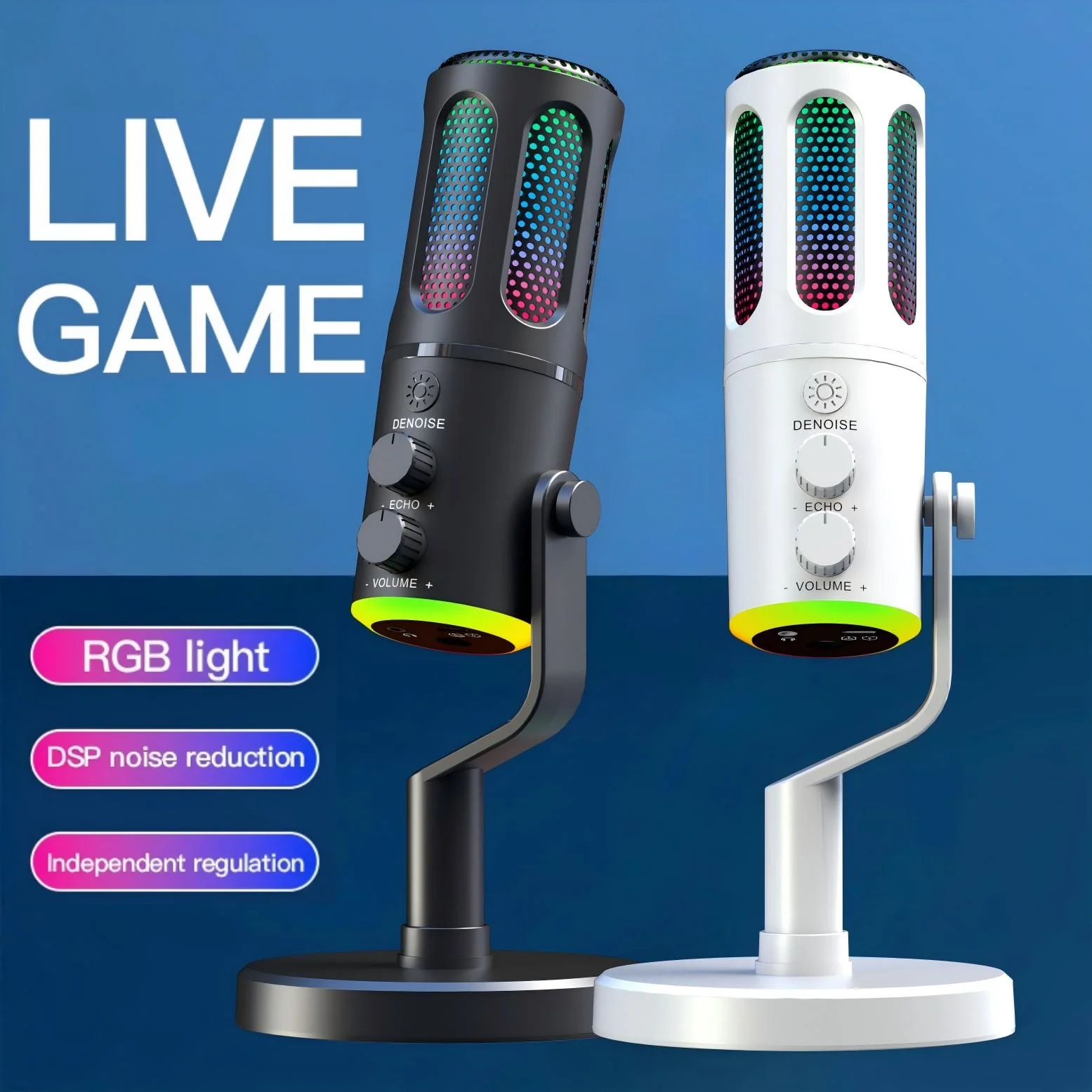 Professionele gamingmicrofoon  - Pc Gaming Live Streaming recensie en prijs