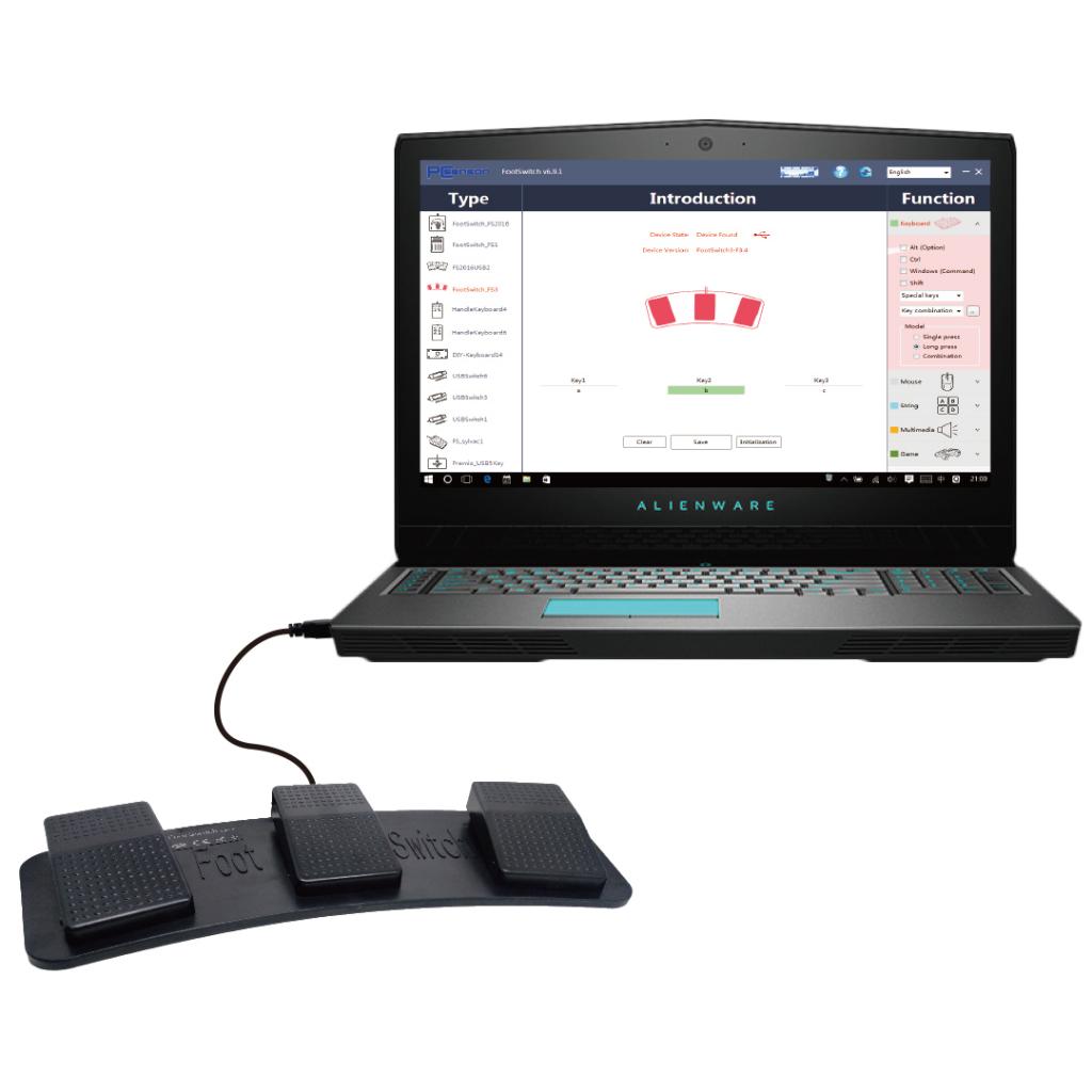 Programmeerbare Triple Voetped - Usb Foot Pedal Gaming recensie en prijs