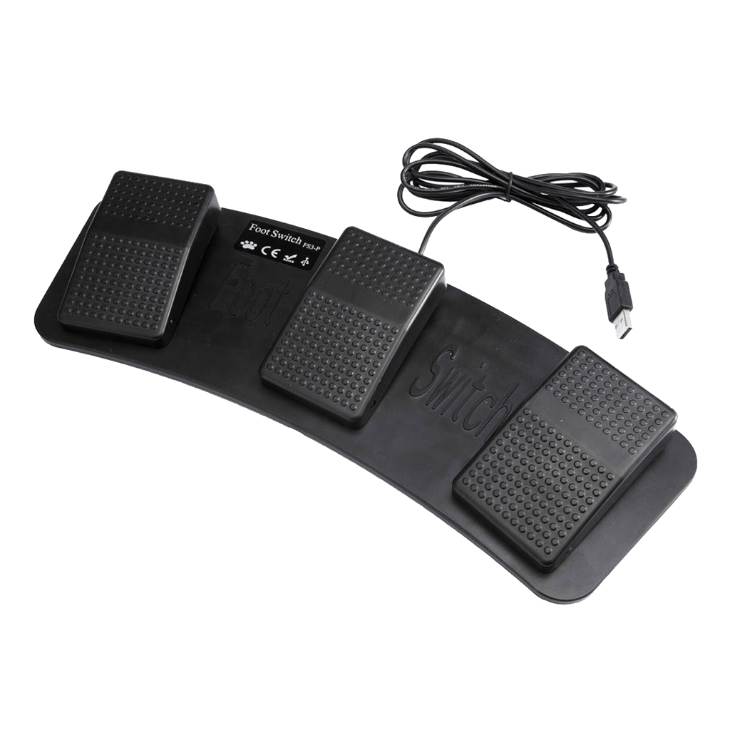 Programmeerbare Triple Voetped - Usb Foot Pedal Gaming recensie en prijs