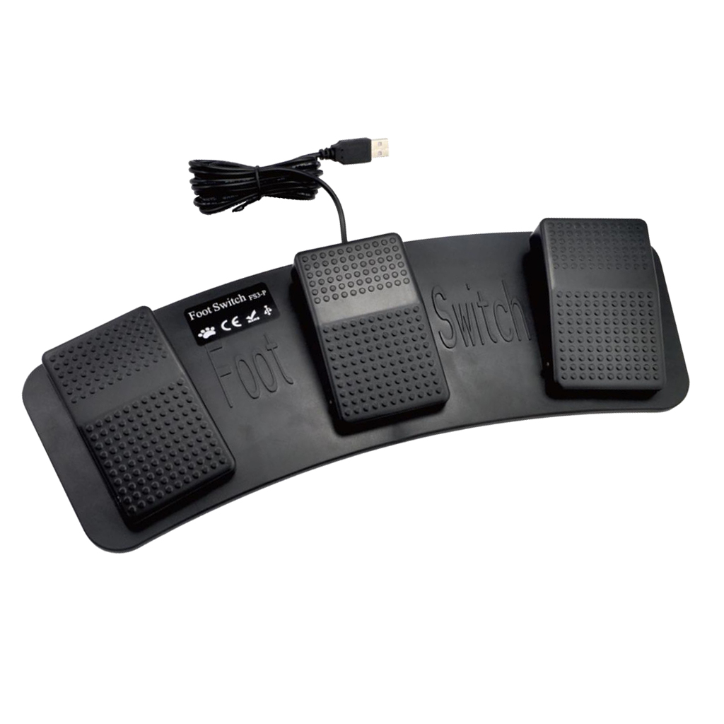 Programmeerbare Triple Voetped - Usb Foot Pedal Gaming recensie en prijs