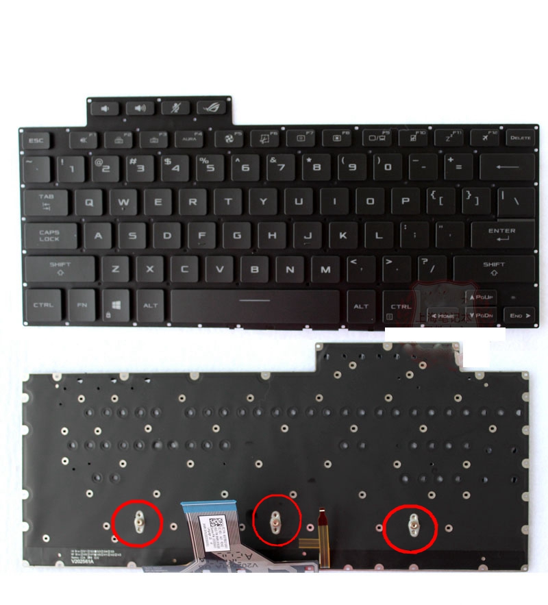 New US Backlit Keyboard for AS - Pc Gaming Asus recensie en prijs