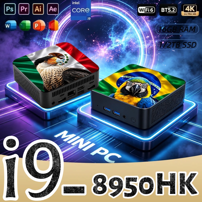 Mini PC Core i9-8950HK 16GB RA - Pc Gaming Desktop recensie en prijs