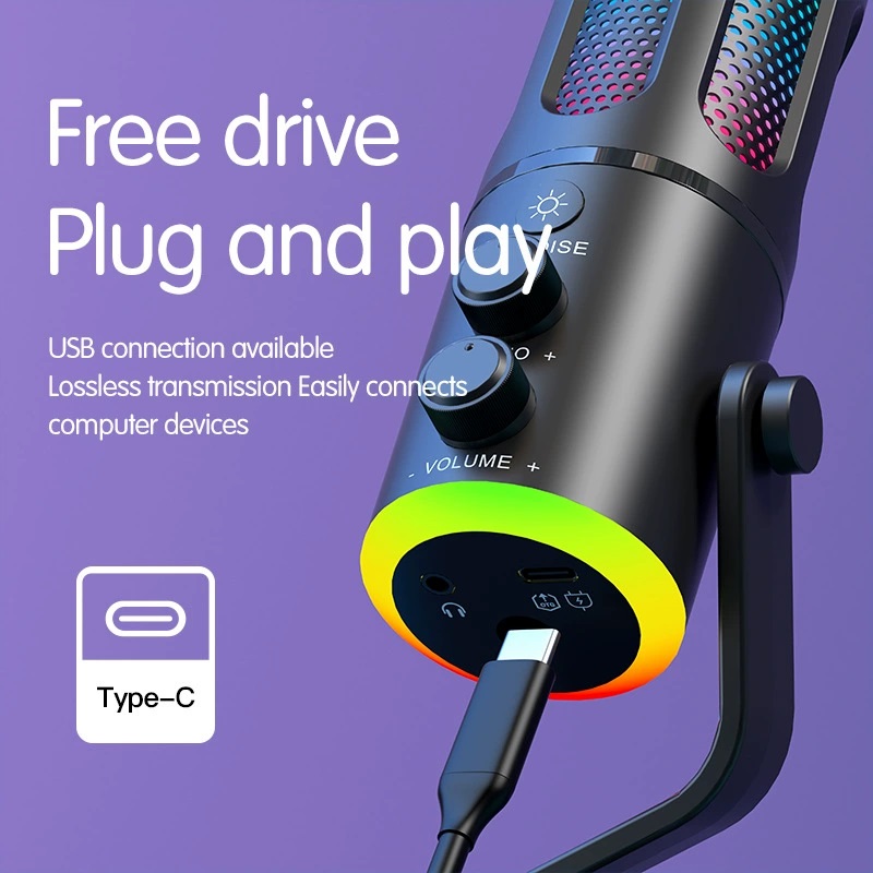 USB-gamingmicrofoon SU8 voor p - Pc Gaming Live Streaming recensie en prijs