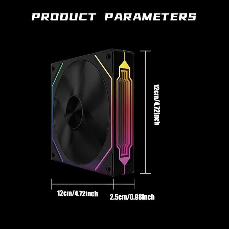 PRISM 4 RS 12cm ARGB 4-pins co - Pc Gaming Desk recensie en prijs