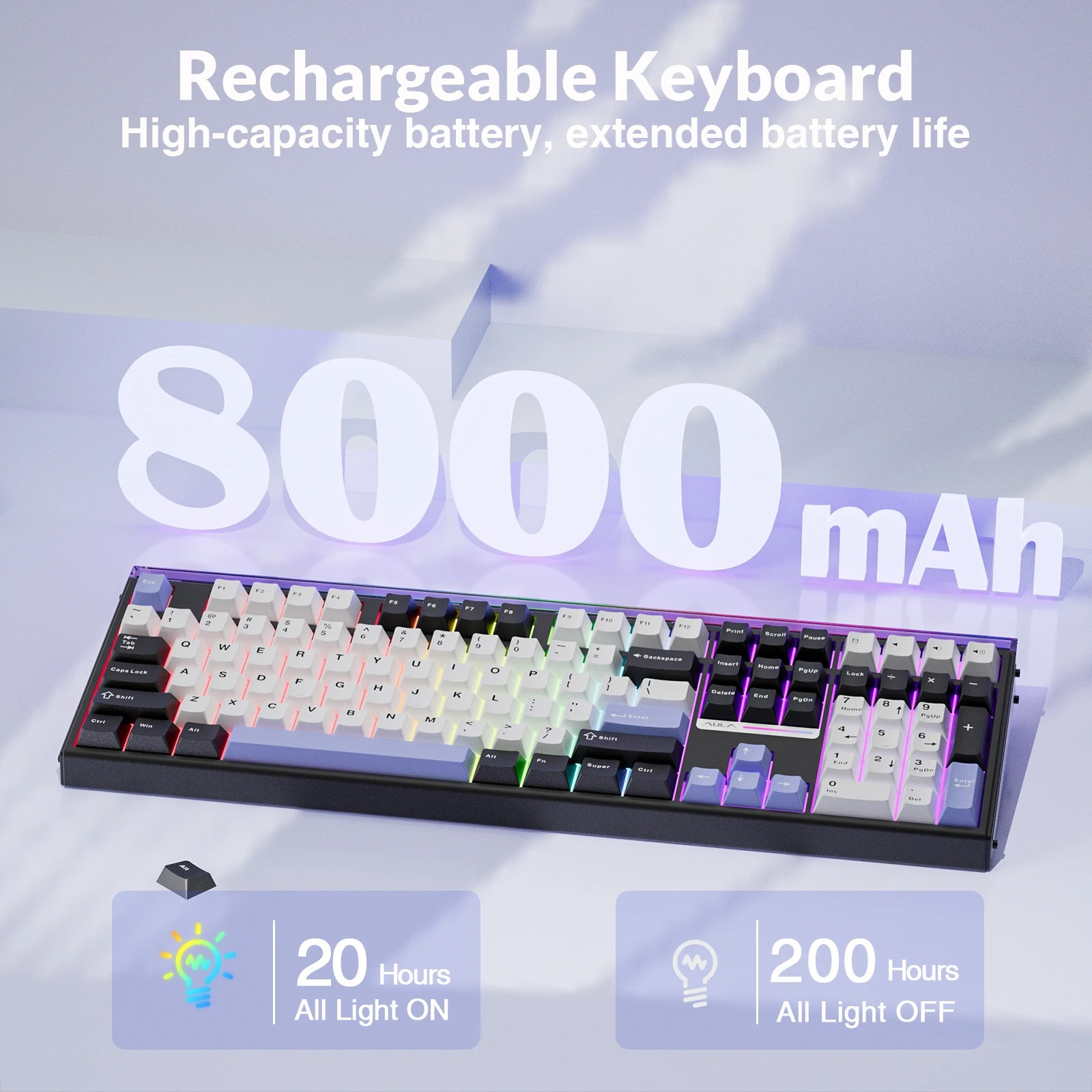 AULA H108 Tri-Mode Mechanisch  - Pc Gaming Uk recensie en prijs
