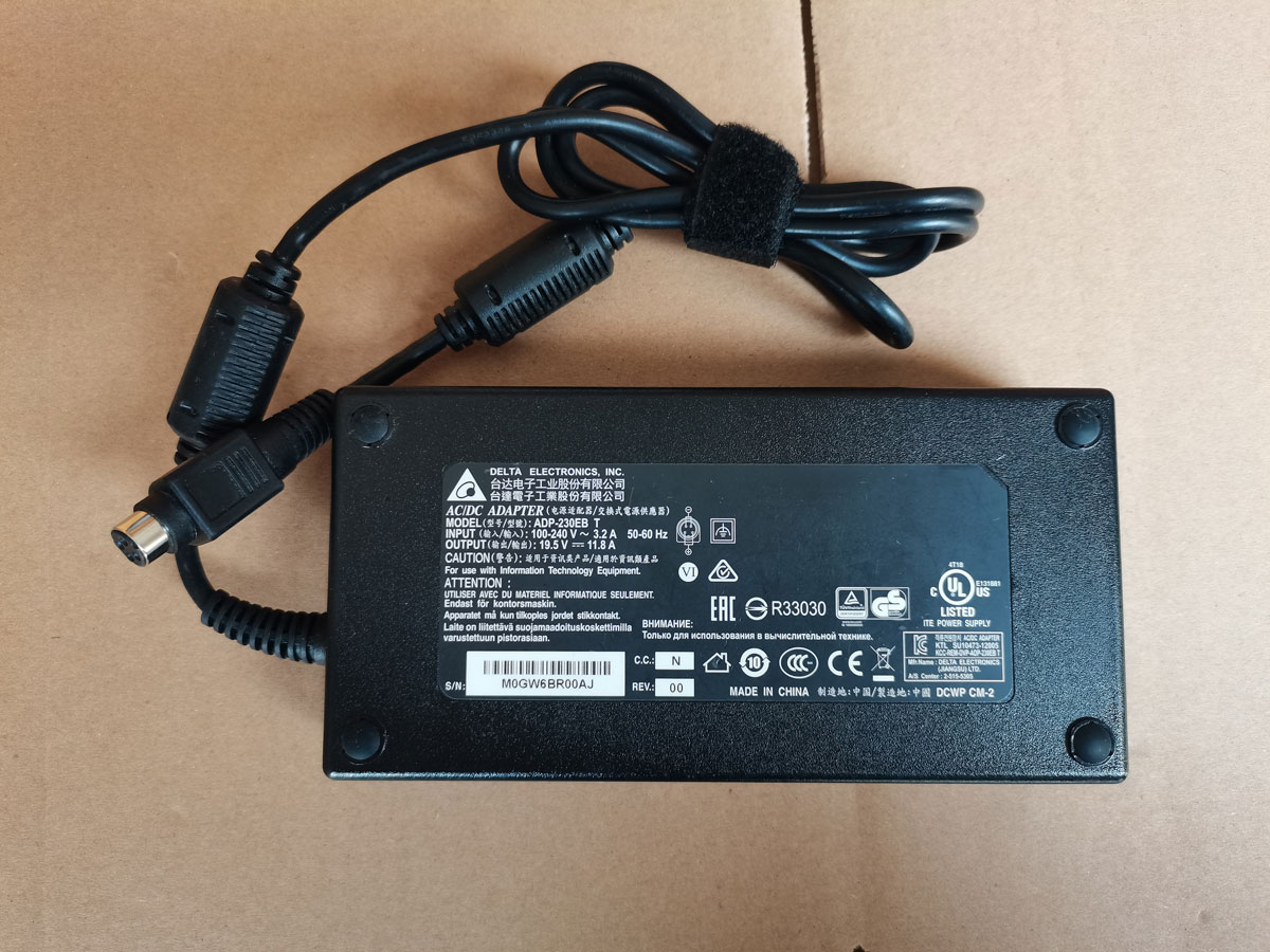 OEM Delta 230 W 19.5 V 11.8A A - Pc Gaming Uk recensie en prijs