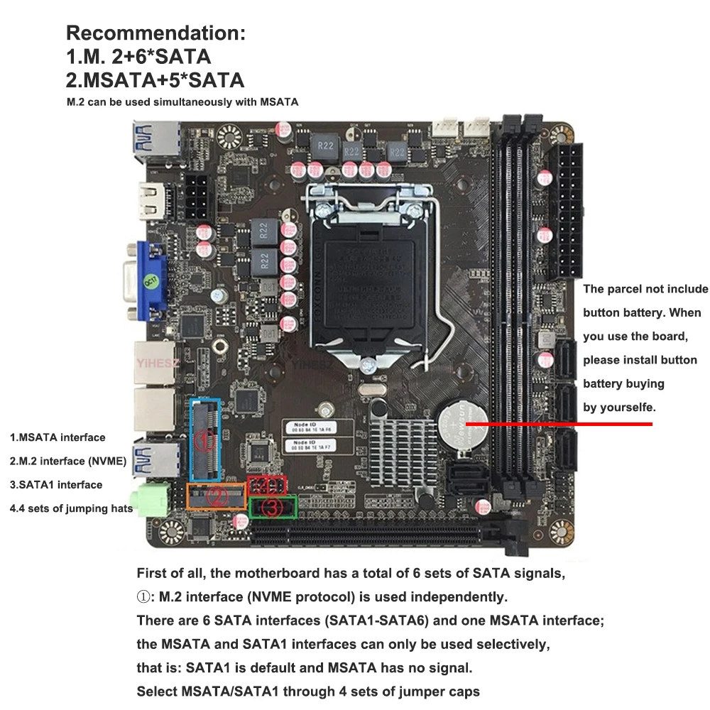 B365 Mini-ITX moederbord LGA 1 - Pc Gaming I5 recensie en prijs