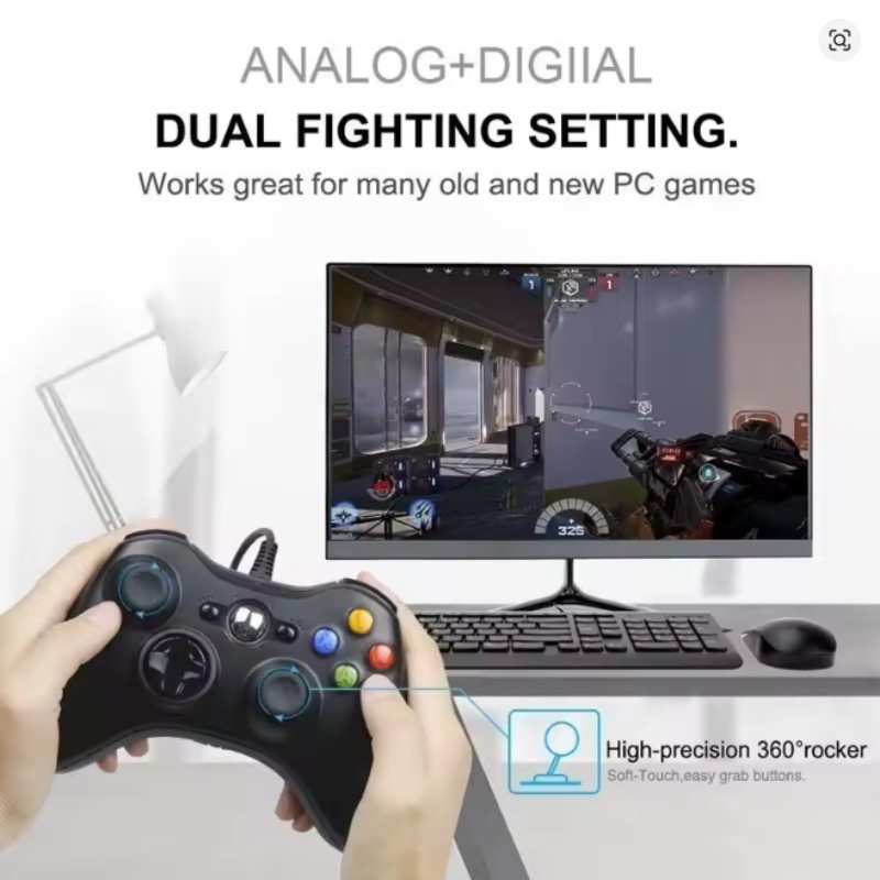 Voor Xbox 360 Bedrade gamecont - Pc Gaming Xbox recensie en prijs