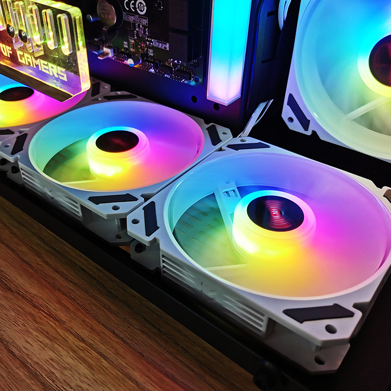 ARGB 120mm Case Fan 5V 3PIN Mo - Pc Gaming Desk recensie en prijs