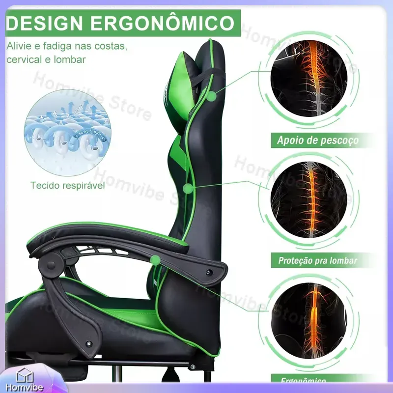 Ergonomische gamingstoel met h - Pc Gaming Desk recensie en prijs