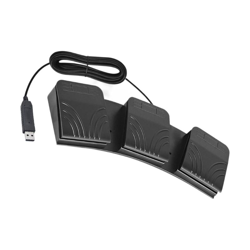Drievoudige voetschakelaars vo - Usb Foot Pedal Gaming recensie en prijs
